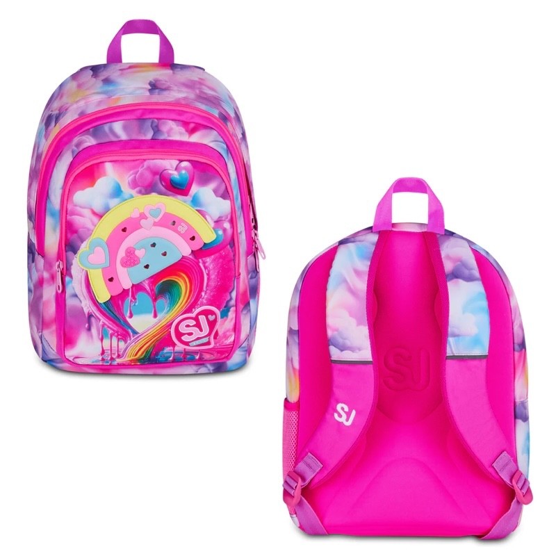 ZAINO ADVANCED SEVEN SJ GANG JOYFUL PINS GIRL + ASTUCCIO 3 ZIP - immagine 2