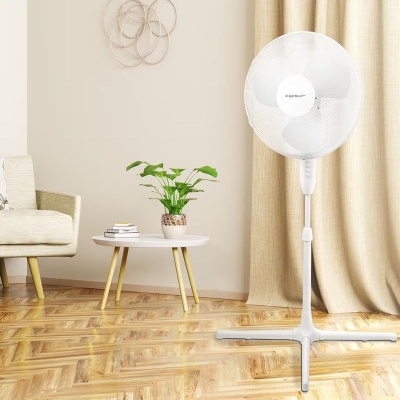 Ventilatore Aigostar a piantana 3 pale 3 velocità Meccanica Bianco