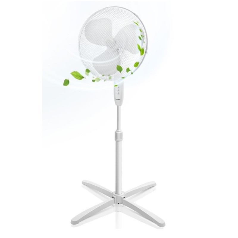 Ventilatore Aigostar a piantana 3 pale 3 velocità Meccanica Bianco - immagine 2