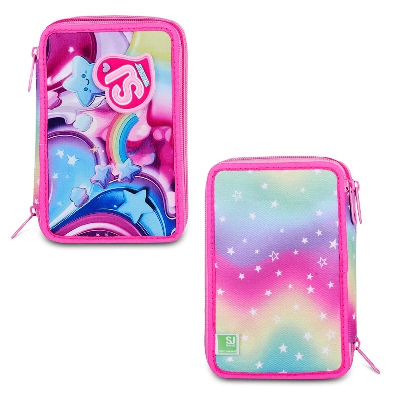ASTUCCIO SEVEN SJ GANG 3 ZIP SOFT POUCH GIRL - immagine 2