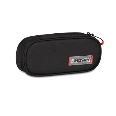 ASTUCCIO PORTAPENNE SEVEN ROUND PLUS FREETHINK BLACK UNISEX