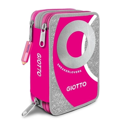 Astuccio Giotto Sneakerlovers  3 Zip Rosa