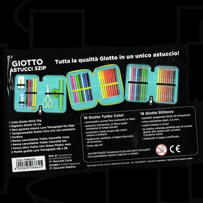 Astuccio Giotto Petlovers 3 Zip Cat - immagine 2