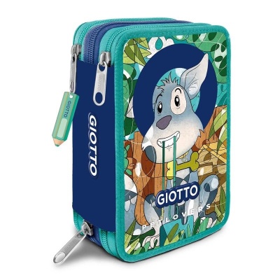 Astuccio Giotto Petlovers  3 Zip Dog