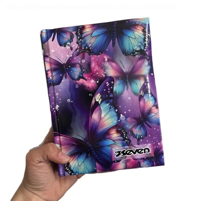 Diario Standard Seven Girl Butterfly Datato 12 Mesi 2026/2027
