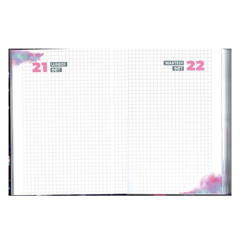 Diario Standard Seven Girl Music Datato 12 Mesi 2026/2027 - immagine 3