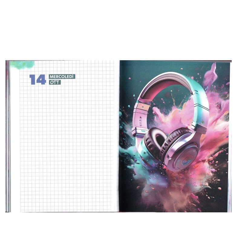 Diario Pocket Seven Girl Star Datato 12 Mesi 2026/2027 - immagine 4