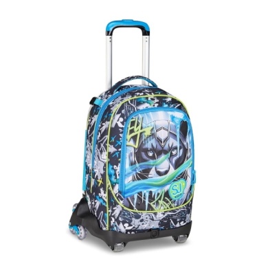 TROLLEY SEVEN SJ GANG JACK 8 RUOTE GLACE PANTHER BOY
