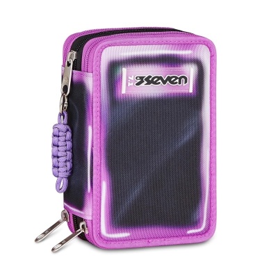 ASTUCCIO SEVEN 3 ZIP SHADOWS OF COLOR AMETISTA