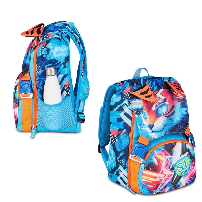 ZAINO ESTENSIBILE SEVEN SJ GANG BIG SPEED ANIMAL BOY + ASTUCCIO 3 ZIP - immagine 3