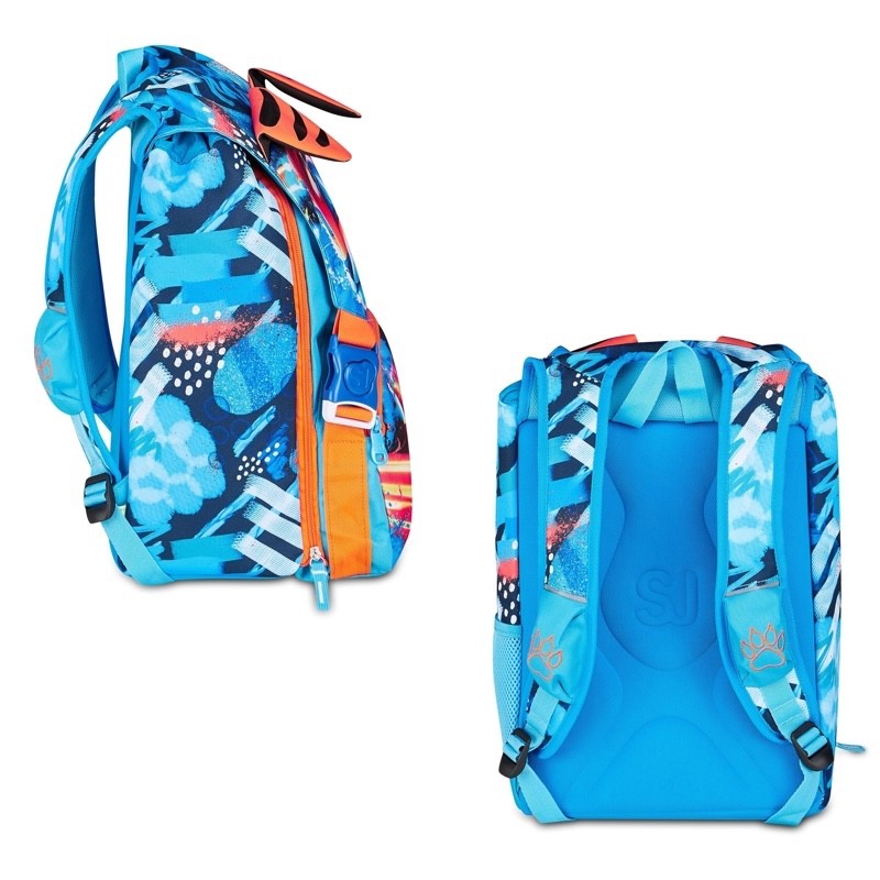 ZAINO ESTENSIBILE SEVEN SJ GANG BIG SPEED ANIMAL BOY + ASTUCCIO 3 ZIP - immagine 5