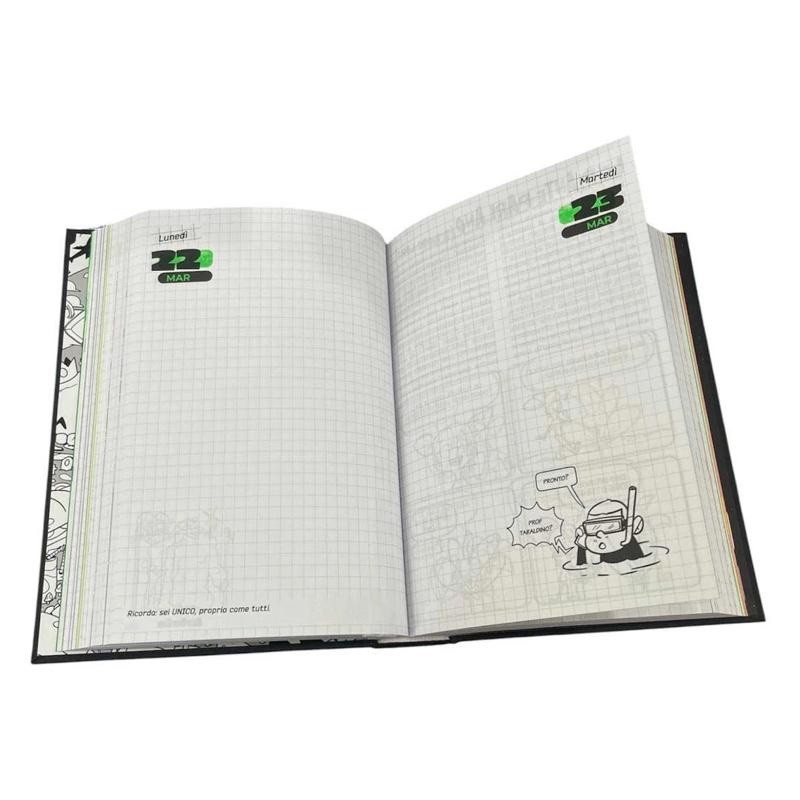 Diario Standard 16 Mesi 2026/2027 Bastardidentro Silver - immagine 3