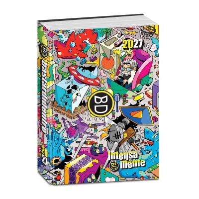 Diario Agenda Bastardidentro Standard 16 Mesi Special Intensamente Giallo