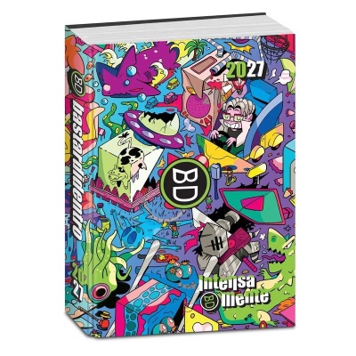 Diario Agenda Bastardidentro Standard 16 Mesi Special Intensamente Verde