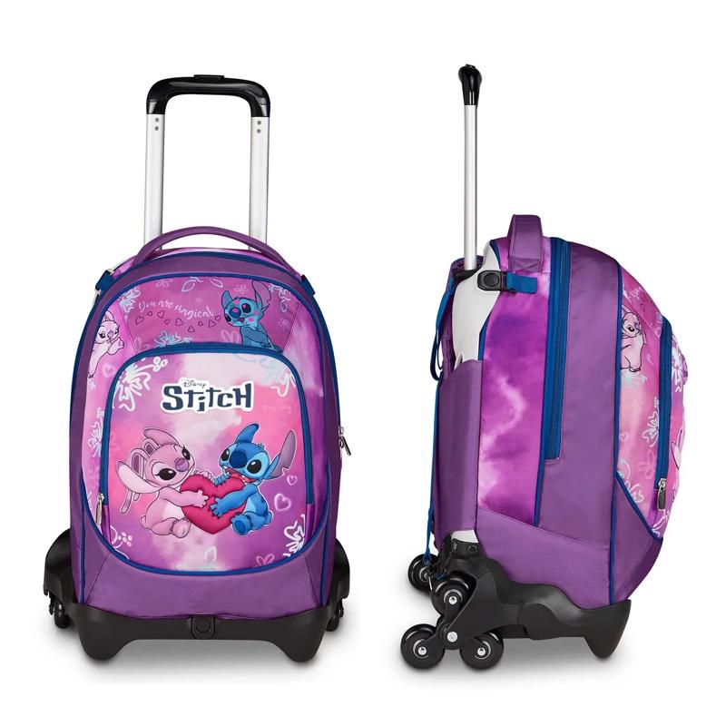 Zaino Trolley Stitch You Are Magical Seven 3 Ruote Staccabile - immagine 2