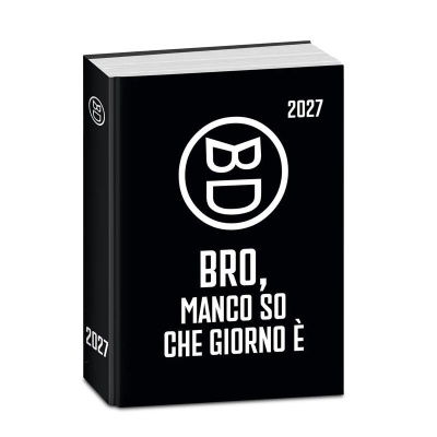 Diario Agenda Bastardidentro Standard 16 Mesi Say Bd Bro