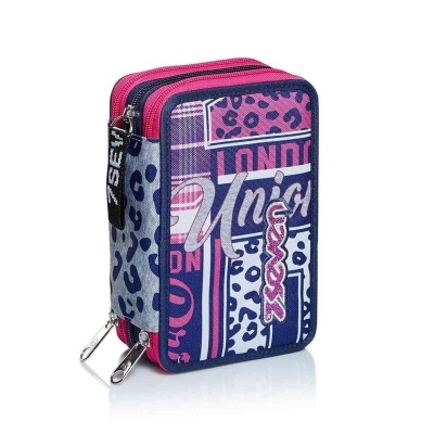 Astuccio Seven 3 Zip Cheer Girl