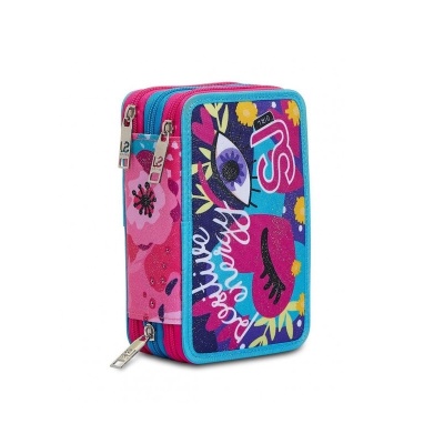 Astuccio Seven Sj Gang Girl 3 Zip Facce