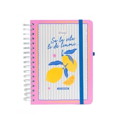 Diario Agenda Scuola Mr. Wonderful 2026/27 Giornaliero Se la vita ti d? limoni?