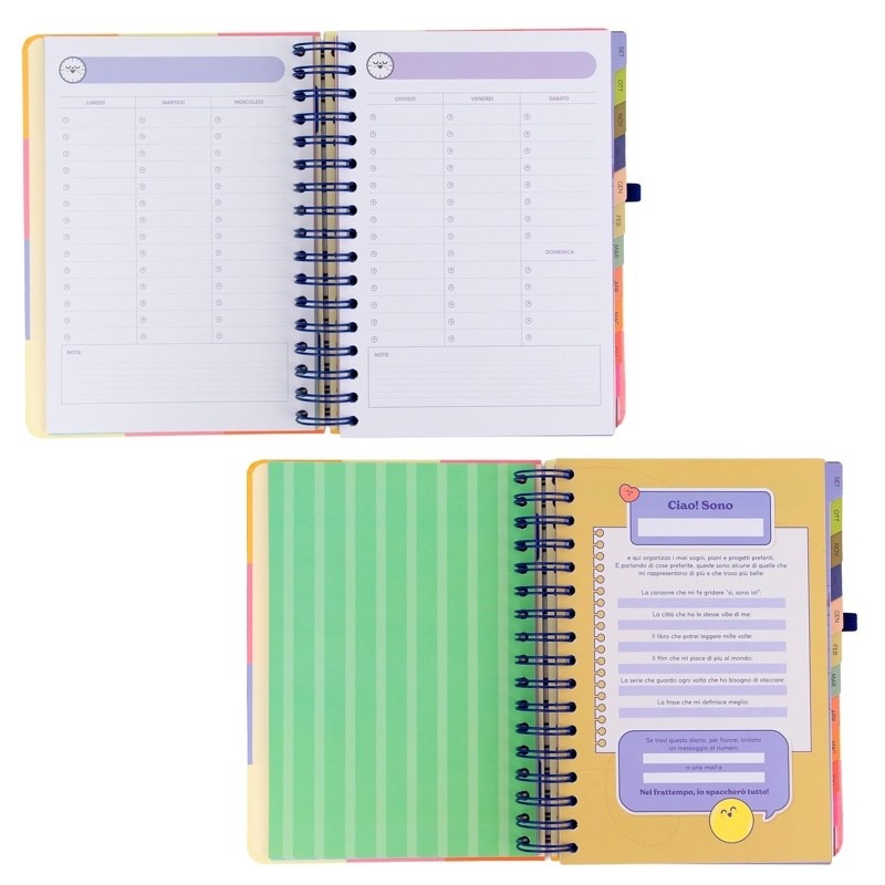 Diario Agenda Scuola Mr. Wonderful 2026/27 Giornaliero La pausa perfetta - immagine 3