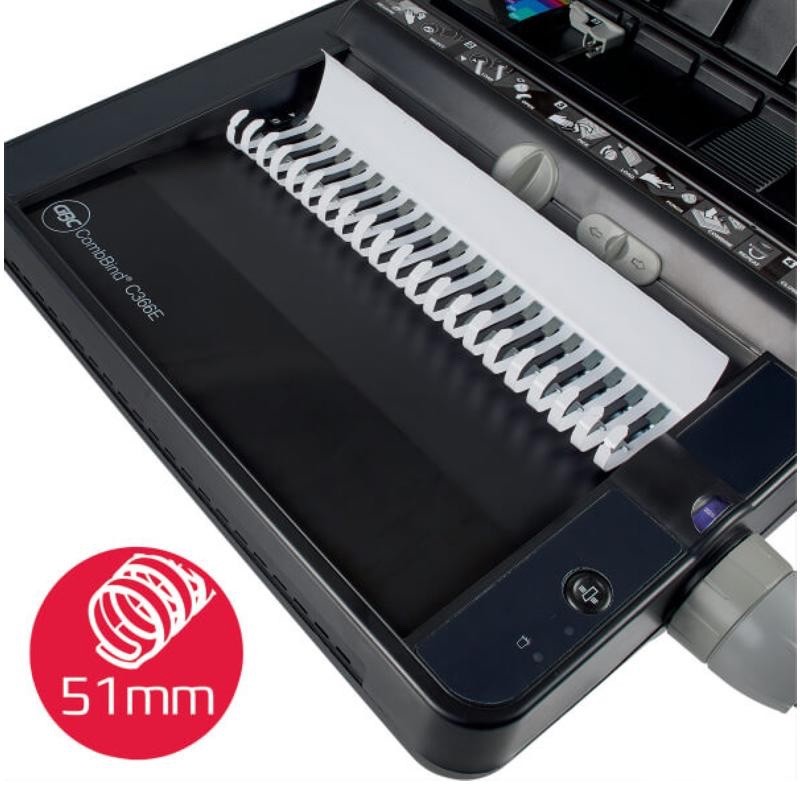 Rilegatrice GBC CombBind C366E - immagine 4