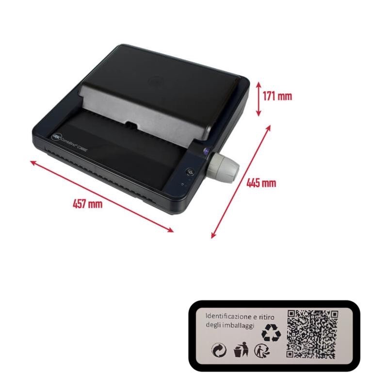 Rilegatrice GBC CombBind C366E - immagine 5