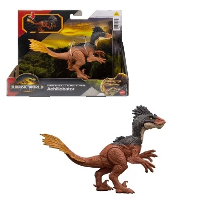 Jurassic World Rebirth Achillobator Strike Attack Mattel