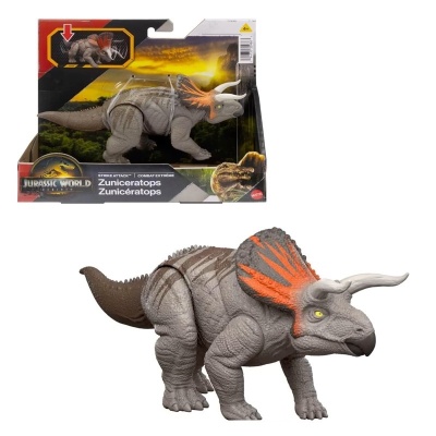 Jurassic World Zuniceratops Strike Attack Mattel