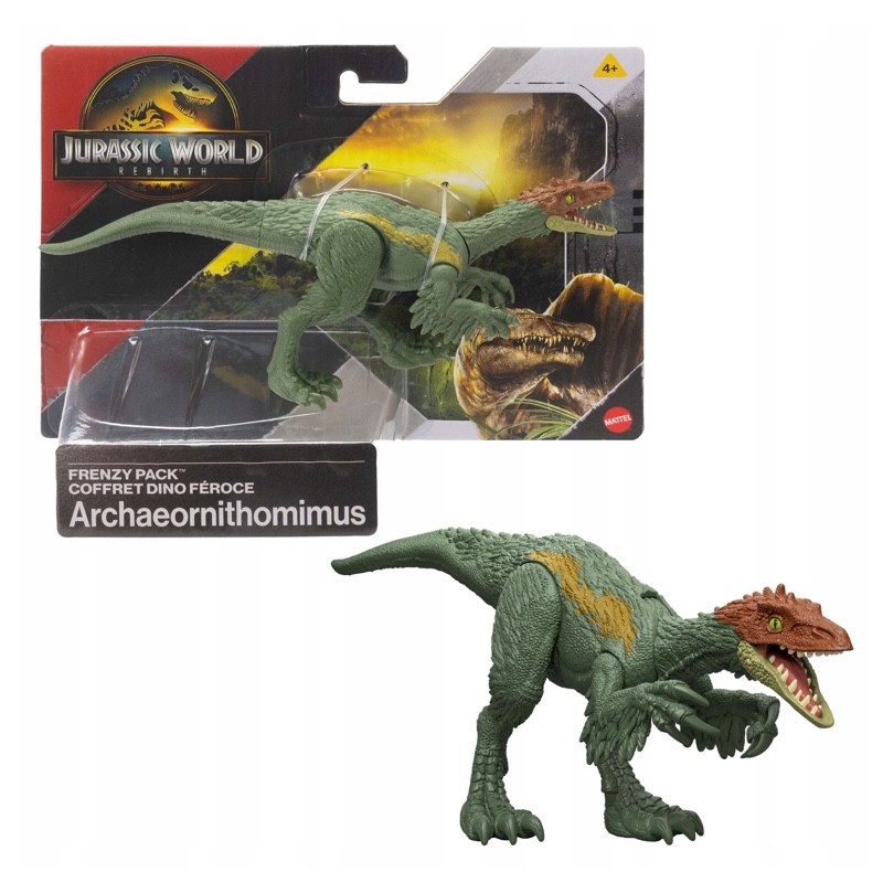 Personaggio rinascita Jurassic World Archaeornithomimus Frenzy Dino