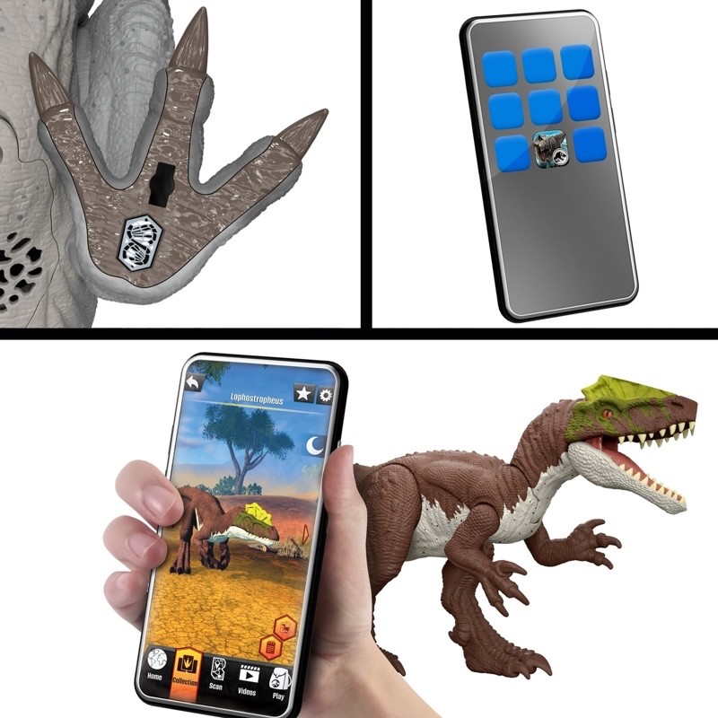 Personaggio rinascita Jurassic World Archaeornithomimus Frenzy Dino - immagine 4