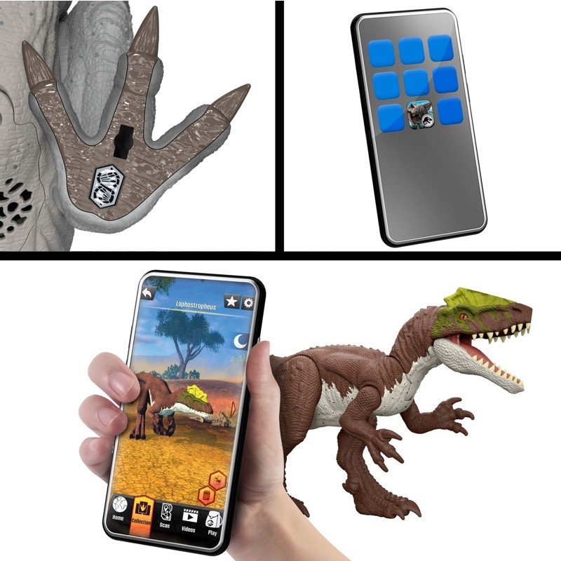 Jurassic World personaggio rinascita Minqaria Frenzy Pack Dino - immagine 4