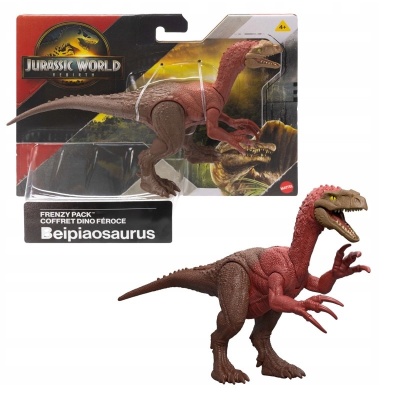 Jurassic World personaggio rinascita Beipiaosaurus Frenzy Pack Dino