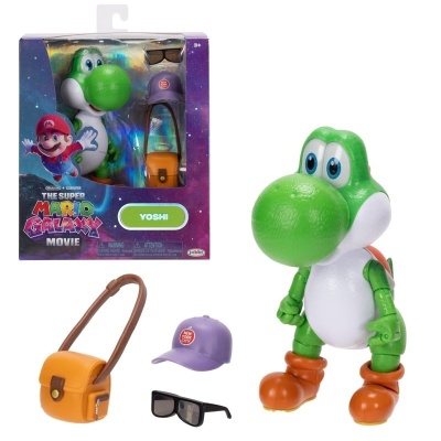 Action figure Yoshi da 12,7 cm dal film Super Mario Galaxy