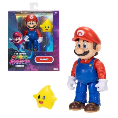 Action figure Mario da 12,7 cm dal film Super Mario Galaxy
