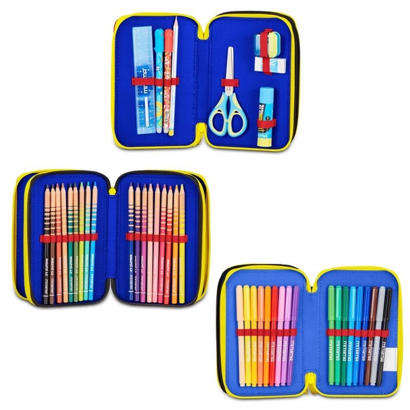 Astuccio 3 Zip Seven Sonic The Hedgehog Speed - immagine 2