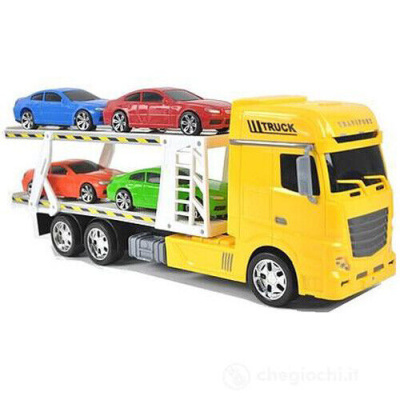 Distributori Giocatt BISARCA CON 4 AUTO SUPERCAR