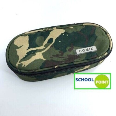 ASTUCCIO PORTAPENNE OVALE COMIX MILITARY GREEN