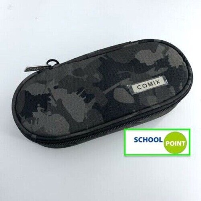 ASTUCCIO PORTAPENNE OVALE COMIX MILITARY BLACK