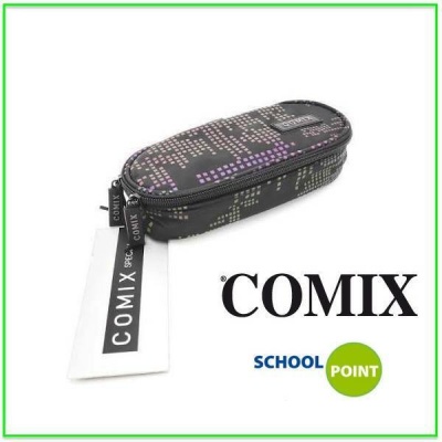 ASTUCCIO PORTAPENNE OVALE Comix Astuccio Organizzato Round Reflective Special