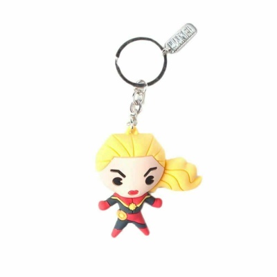 Marvel: Captain Marvel Kawaii 3D Multicolor (Portachiavi)