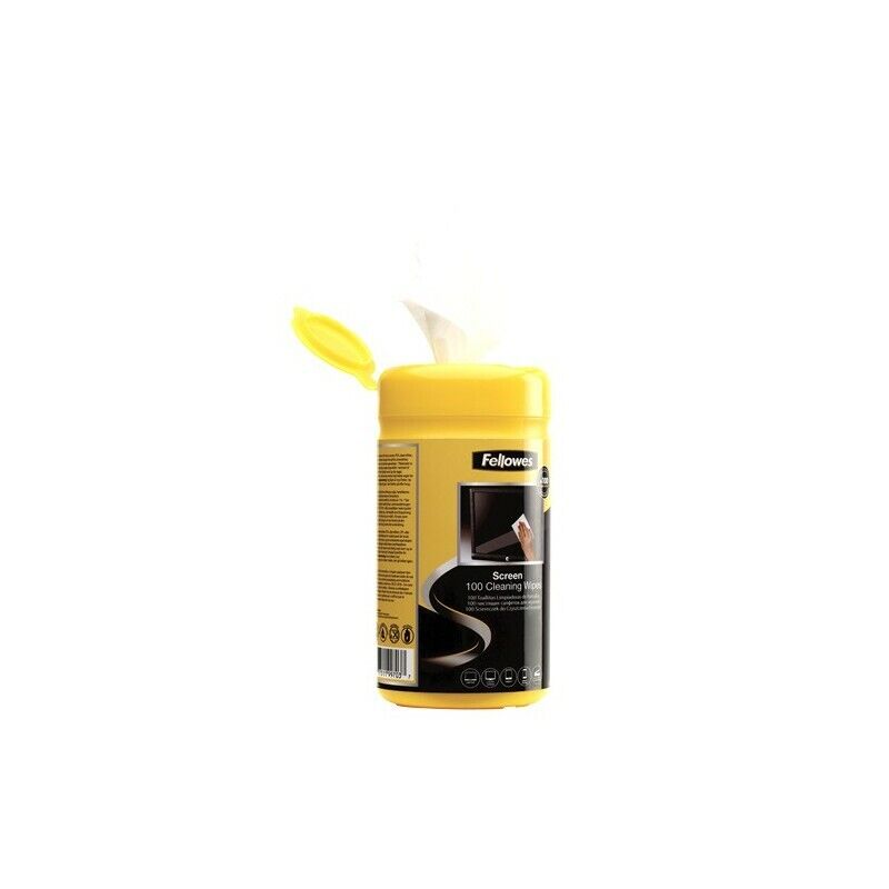 Fellowes Tubo Salviette Leonardi Cf100 Pulizia Schermo - immagine 3