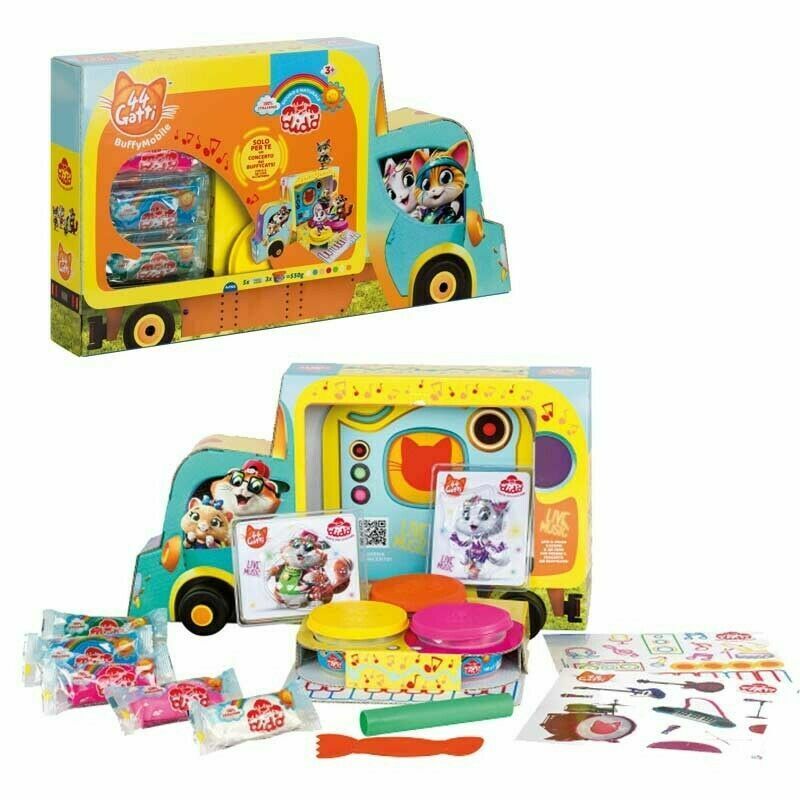 PASTA DA MODELLARE DID? 44 GATTI BUFFYMOBILE FILA - immagine 2