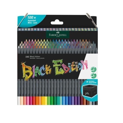Faber-Castell Black Edition scatola da 100 Colori