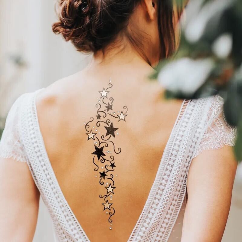 STAMPO TATUAGGIO MEDIO LADOT COSMETICS Fantasia: Stelle - immagine 4