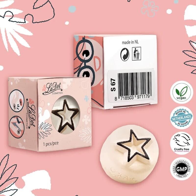 STAMPO TATUAGGIO PICCOLO LADOT COSMETICS Fantasia: stella - immagine 2