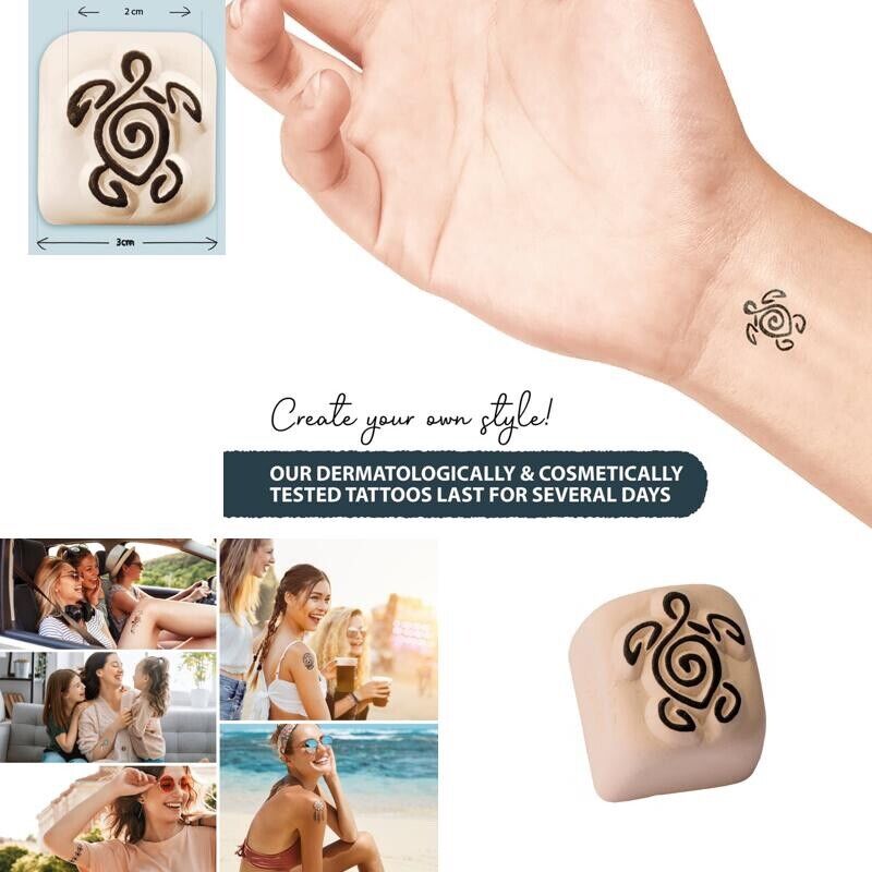 STAMPO TATUAGGIO PICCOLO LADOT COSMETICS Fantasia: Tartaruga - immagine 3