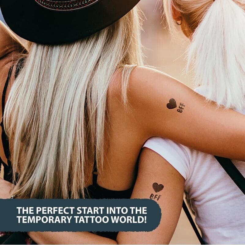 STAMPO TATUAGGIO PICCOLO LADOT COSMETICS Fantasia: Cuore pieno - immagine 5