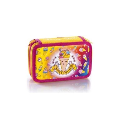 Astuccio 3 Zip Fantasy Girls Favorit