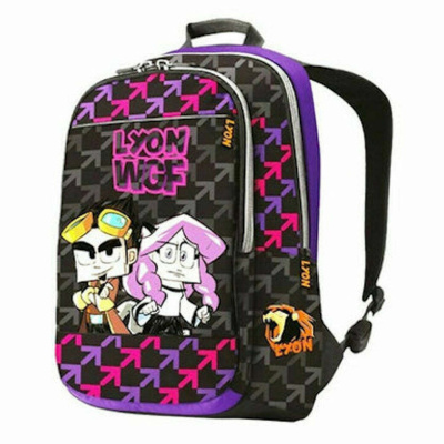 LYON GAMER + ANNA - ZAINO ORGANIZZATO PER LA SCUOLA