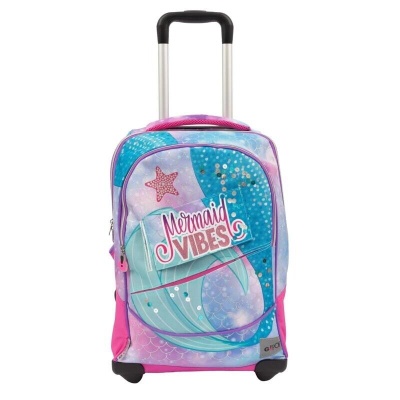 Zaino trolley scuola Mermaid GoPop